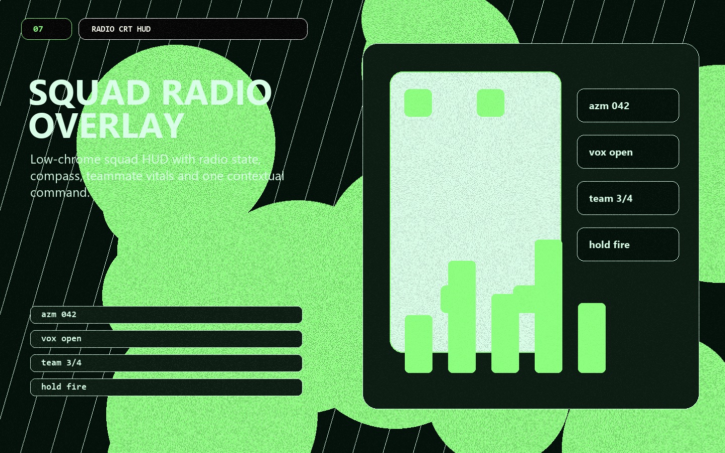 Squad Radio Overlay